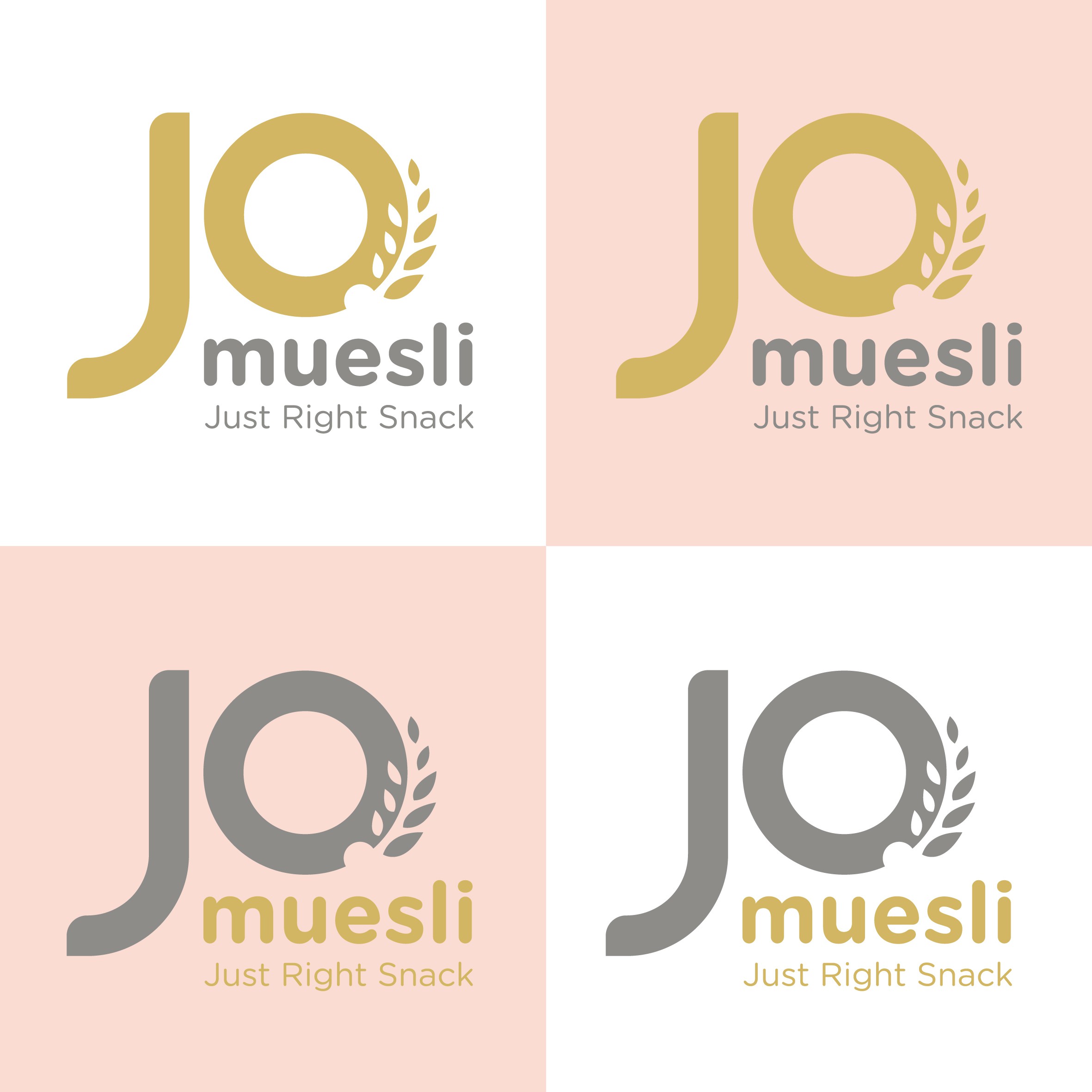 Logo that tells Just Right Snack