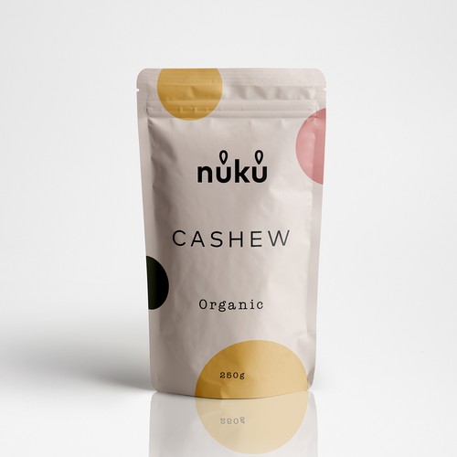 Premium Nut Packaging Design – Elegant, Modern, and Sustainable