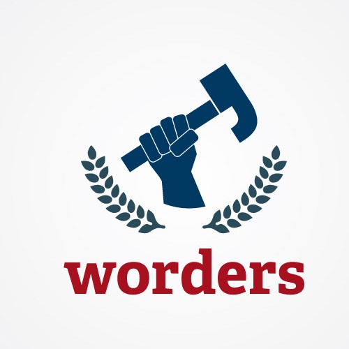 Need YOU to create the logo of Worders with a powerful font