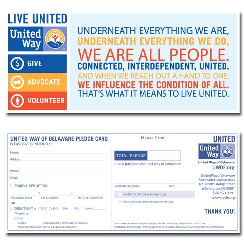DuPont United Way Pensioner Mailing