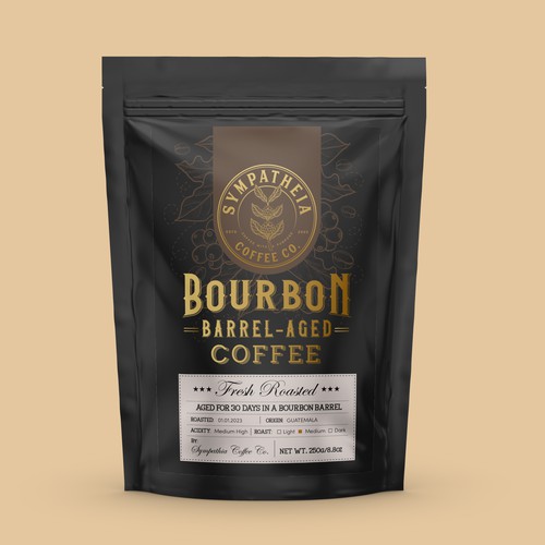 BOURBON BARREL-AGED COFFEE