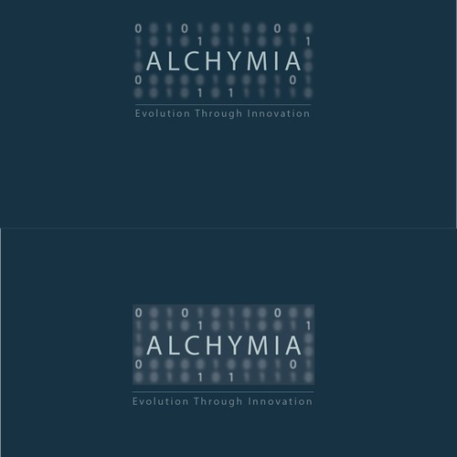 The next greatest Logo design for Alchymia!