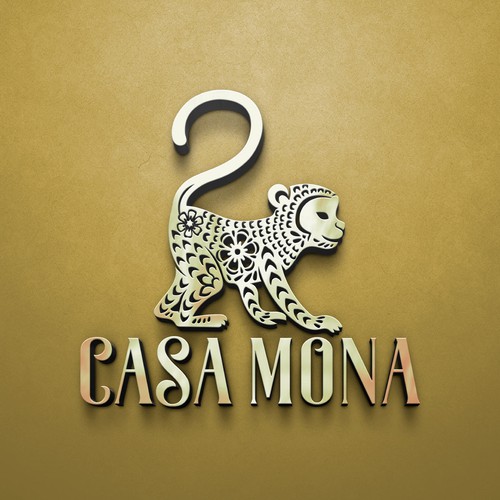 Casa Mona Logo Design