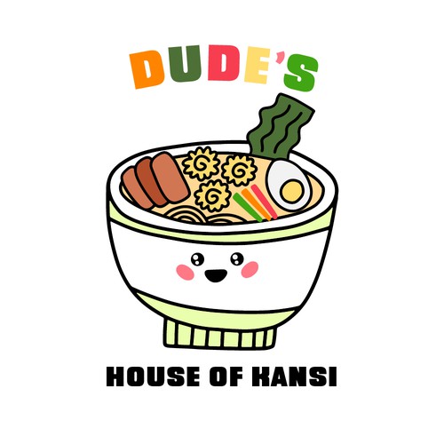 Logo für ein Asia-Nudelrestaurant