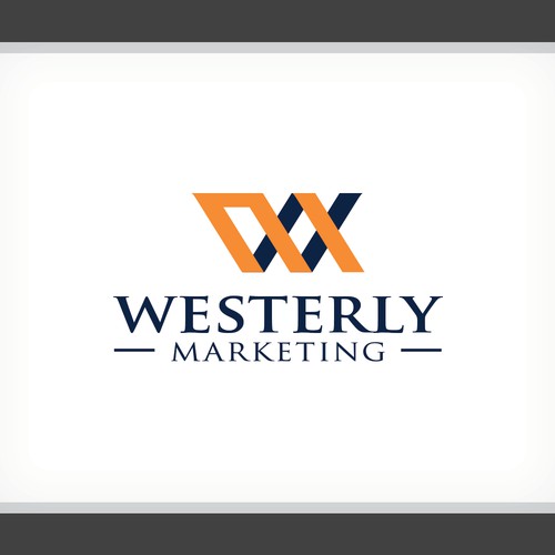 Design the creative face for Westerly Marketing, a firm that prizes originality