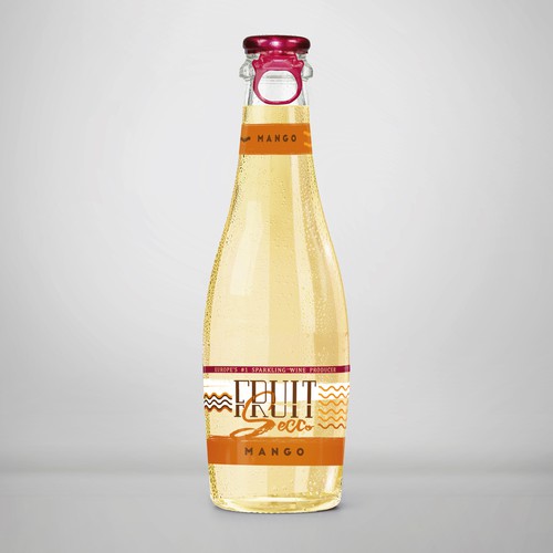 Label for a fruity new wine