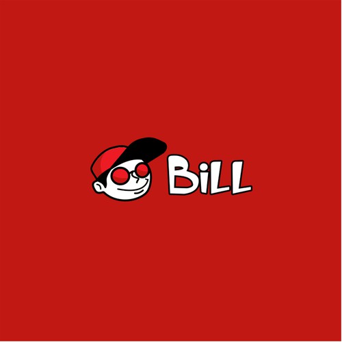 Comic Character Logo For Payment Service