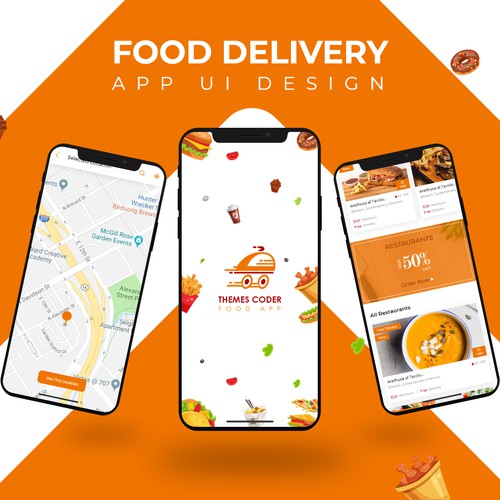 Online Food Delivery App Ui Design