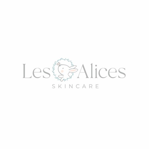 Cute logo for baby skincare brand