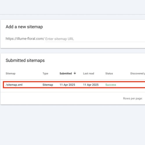 Optimisation of illume floral