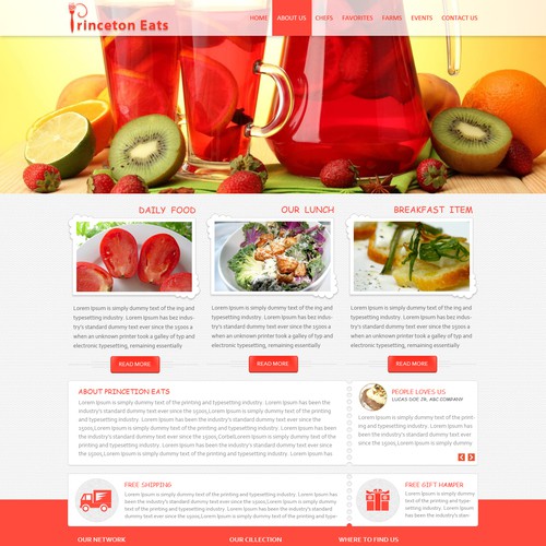 Help Princeton Eats with a new website design
