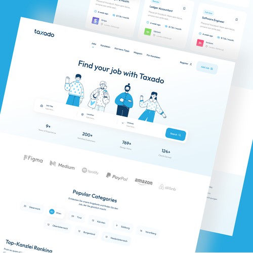 Hiring Platform Web UI Design