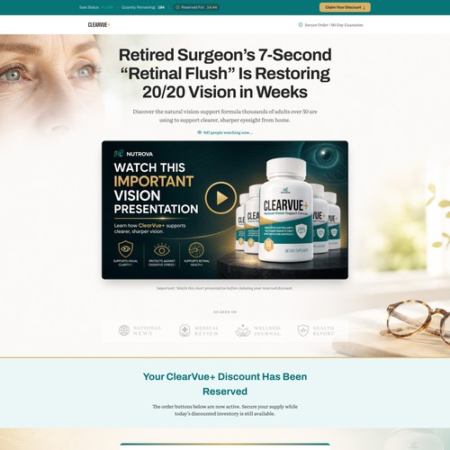 Landing Page Design Contest Proposal