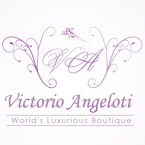 logo and business card for Victorio Angeloti
