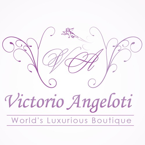 logo and business card for Victorio Angeloti