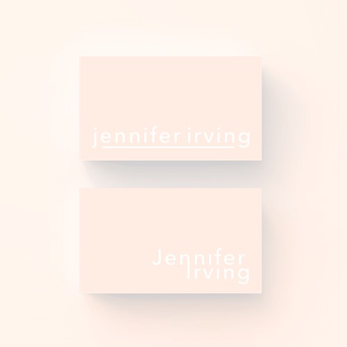 Youthful & minimal personal branding