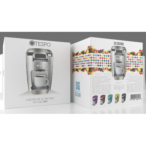 Create a Innovative Package for TESPO Dispenser