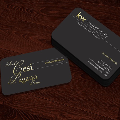 Design Our luxury Real estate business cards!!