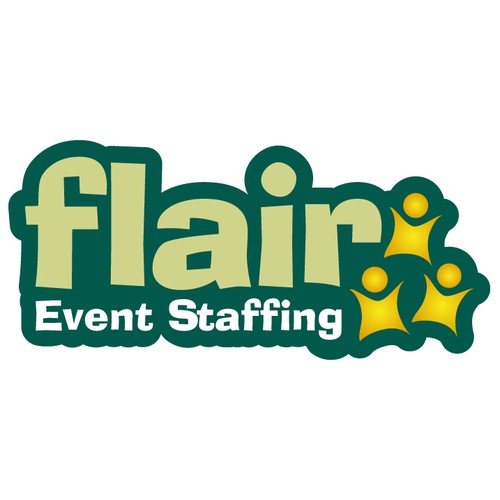 Flair Event Staffing needs a new logo