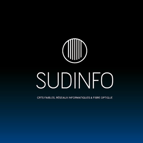 Créer le logo et la carte de visite de l'entreprise Sudinfo