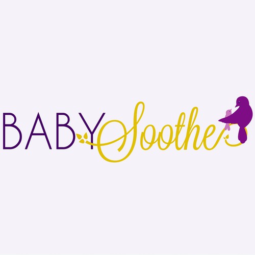 Easy logo polish up for baby brand.