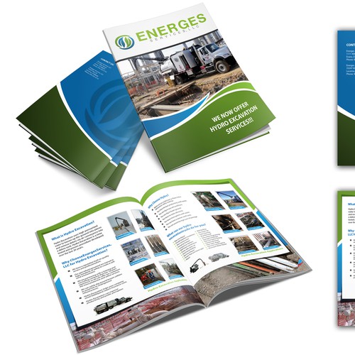 Help Energes Services LLC. with a new brochure design