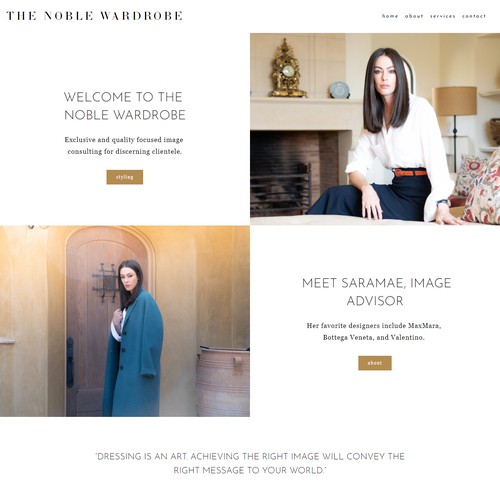 The Noble Wardrobe - Fashion Consulting