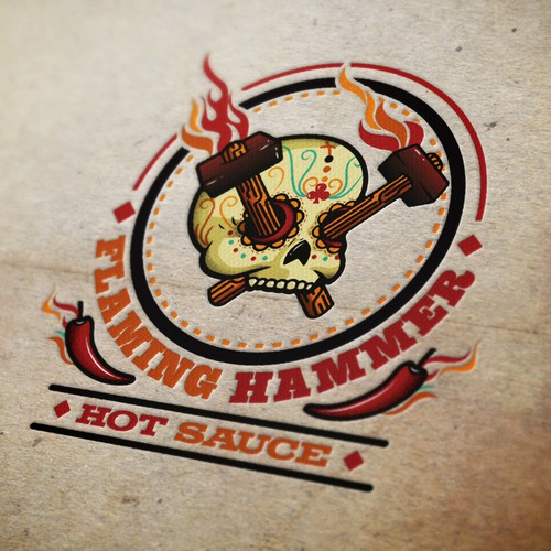 FLAMING HAMMER needs a new logo