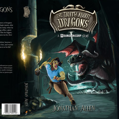 Fantasy book cover