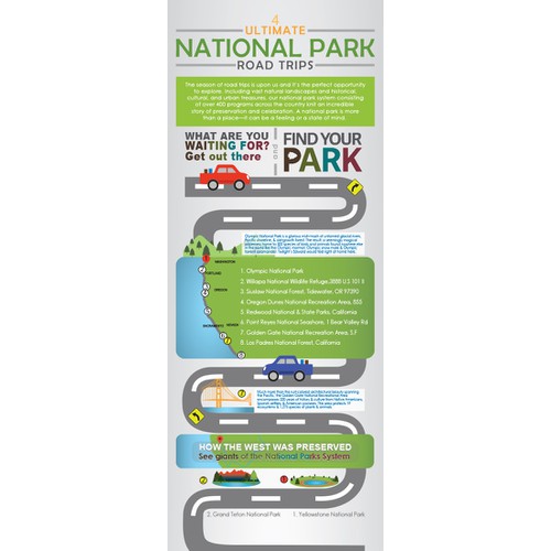 4 Ultimate National Park Road Trips [INFOGRAPHIC]