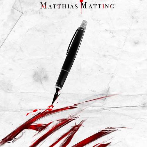 Book cover for crime / thriller novel