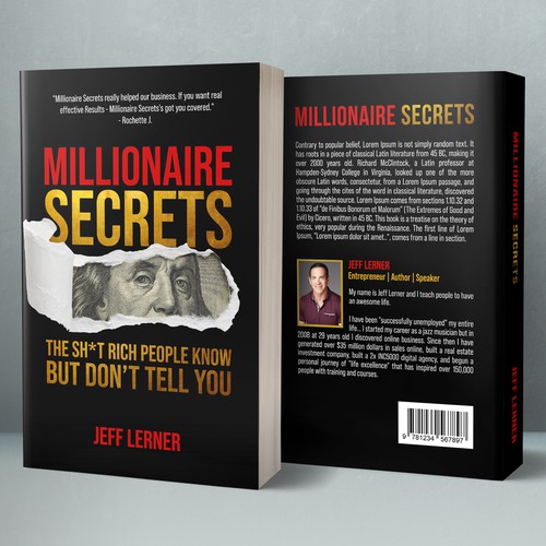 Millionaire Secrets | book cover | Jeff Lerner