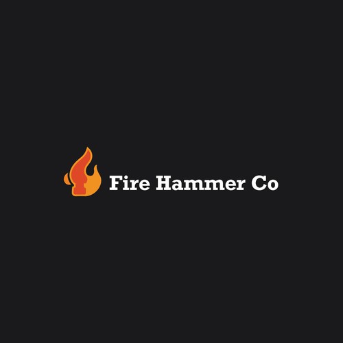 Logo concept for Fire Hammer Co