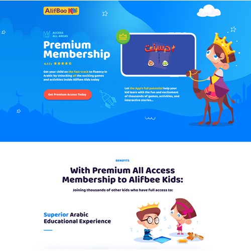 AlifBee Kids – Children’s Learning Platform
