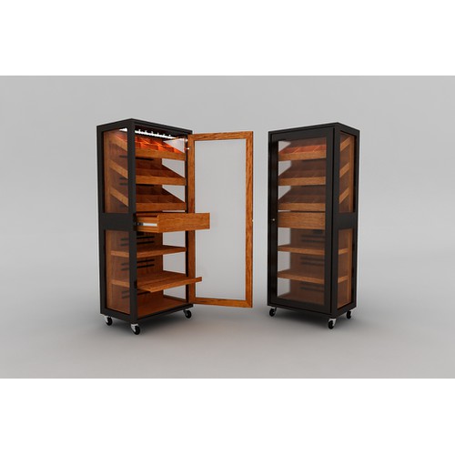 Exclusive Cigar Humidor Cabinet Design wanted