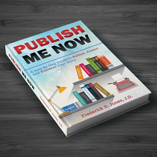 Book Cover Design Job-Self Publishing Guide Book