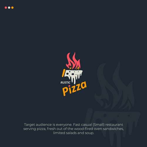 Bold Logo For Street Pizza