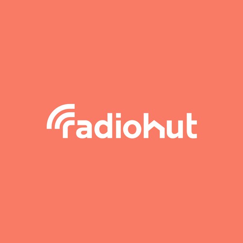 Radio Hut Logo Design
