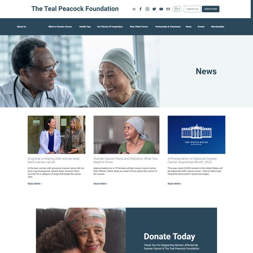 The Teal Peacock Foundation Updates