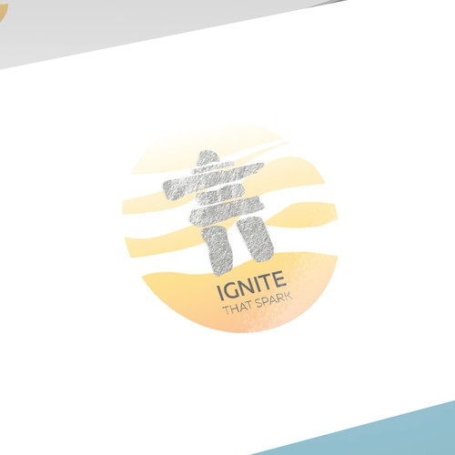Hipster logo concept for Ignite.That.Spark