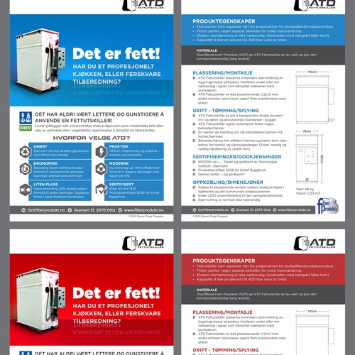 ATD Brochure options