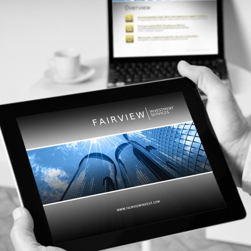 PowerPoint design for Fairview Investment Services