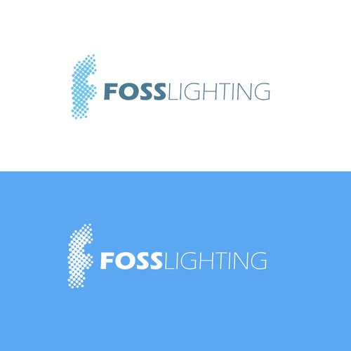 Logo concept for LED lighting company