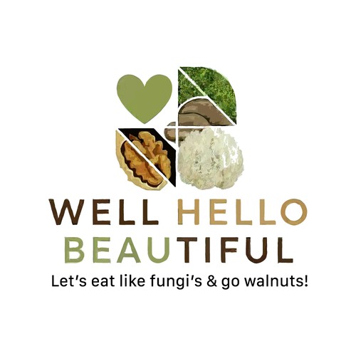 Well Hello Beautiful Logo Design