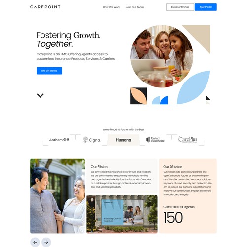 Website Design for Insurance Agency