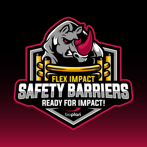 Safety Barriers Logo Design