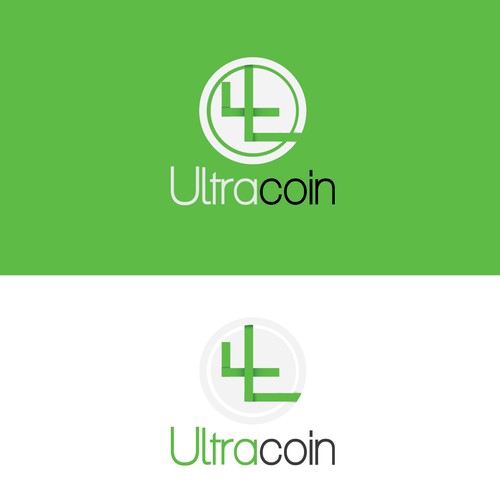 Create an iconic logo for the cryptocurrency Ultracoin!