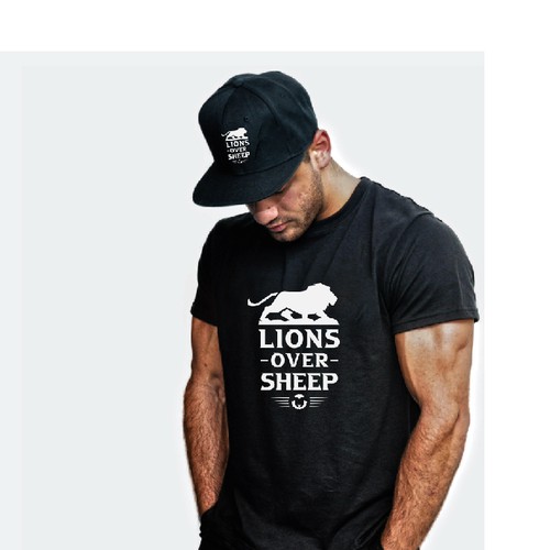 Lions Over Sheep Logo Design