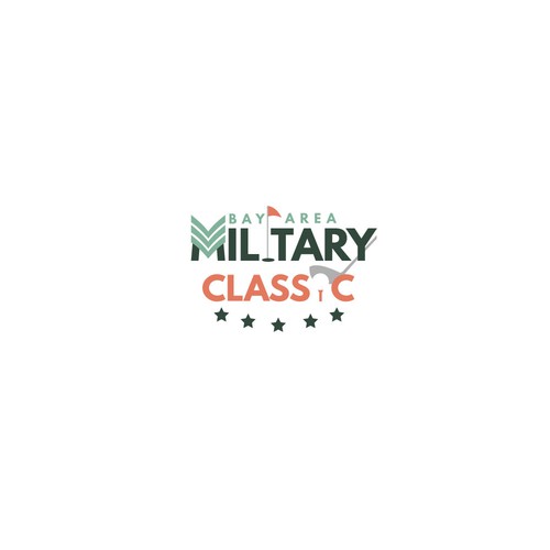 Simple, bold logo for charity golf tournament 