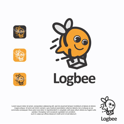 logo and character